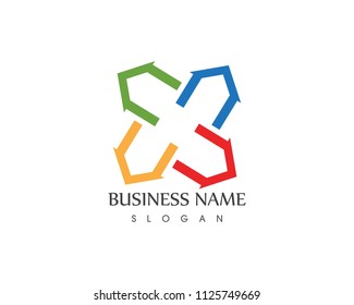 Real estate logo design vector