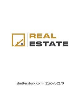 REAL ESTATE LOGO DESIGN VECTOR