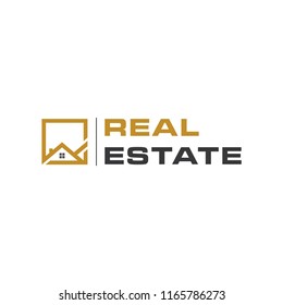 REAL ESTATE LOGO DESIGN VECTOR