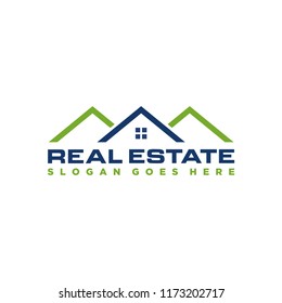 Real Estate logo design vector