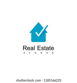 Real Estate Logo Design Vector