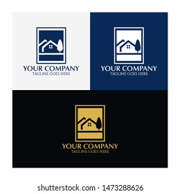 Real Estate Logo Design Vector