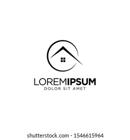 Real Estate Logo Design Vector