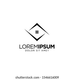 Real Estate Logo Design Vector