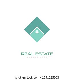 real estate logo design vector