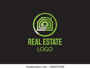 Real Estate Logo Design Vector.