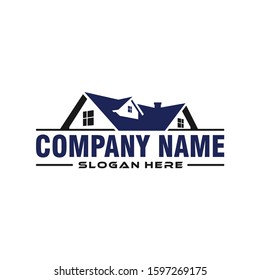 Real Estate Logo Design Vector