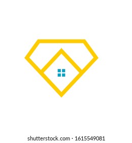 real estate logo design vector template sign