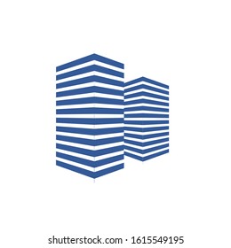 real estate logo design vector template sign