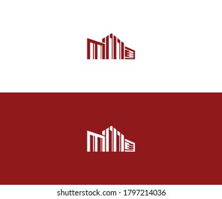 Formato vectorial del diseño del logotipo inmobiliario
