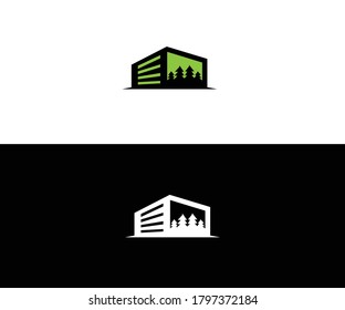 Real estate logo design vector format