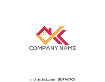 real estate logo design vector icon template