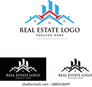 Design-Vektor für Real Estate-Logos