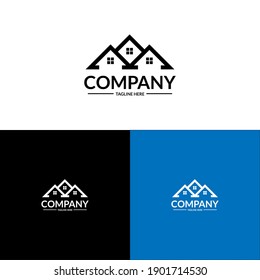 Vector de diseño de logotipo inmobiliario
