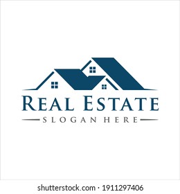 real estate logo design vector