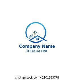 Real Estate logo design vector template.EPS 10