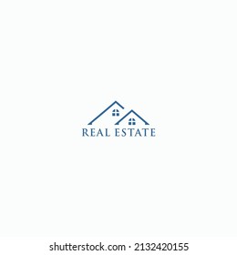 real estate logo design vector