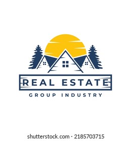 vector de diseño de logotipo inmobiliario