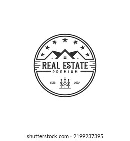 Design-Vektor für Real Estate-Logos