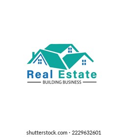 real estate logo design vector. Set of building logo design inspiration. Logo template real estate. Free Vector