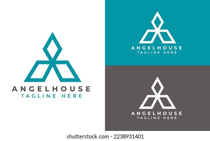  Vektor-Vorlage für das Design von Real Estate-Logos 