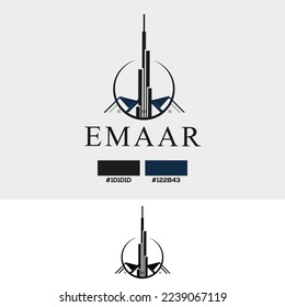 real estate logo design vector building logo design inspirationLogo template real estate Free Vector