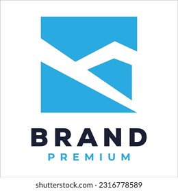 diseño de logotipo inmobiliario vector rr inicial rb uh
