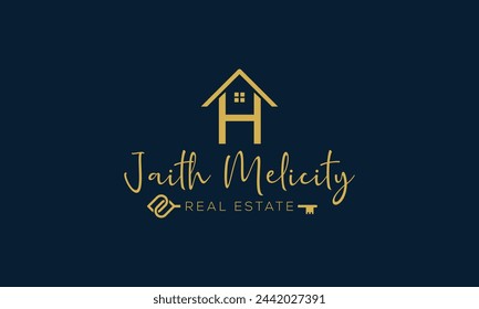 Real Estate Logo Design Vector. Creative building structure architecture, construction.