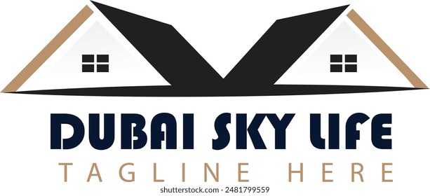 Vector de diseño de logotipo de bienes raíces 