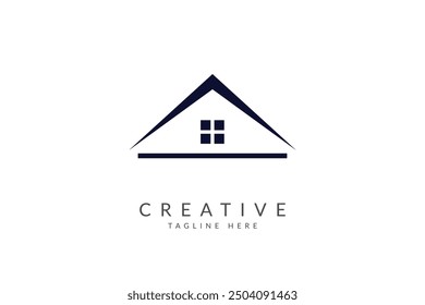 Real estate logo design vector.