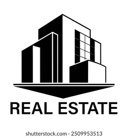 Real Estate Logo Design Vector