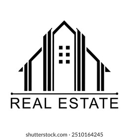 Real Estate Logo Design Vector