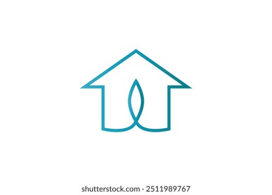 Vector de diseño de logotipo inmobiliario .