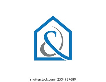Real estate logo design vector Custom brand icon template