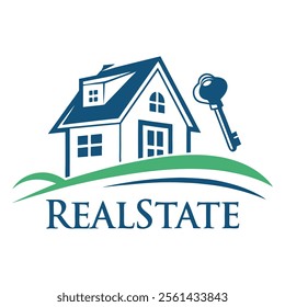 Real estate logo design Vector 