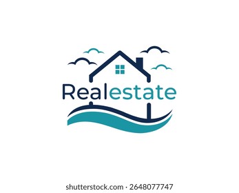 Real Estate Logo Design. Vector 