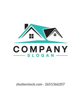 Real Estate Logo Design Vector, Real Estate unique and professional House logo design vector 