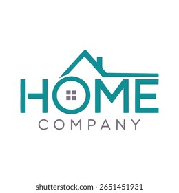 Real Estate Logo Design Vector, Home Logo Design Vector