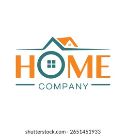Real Estate Logo Design Vector, Home Logo Design Vector