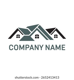 Real Estate Logo Design Vector, Unique and Professional Home, House Logo Design