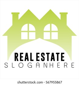 Real Estate Logo Design Vector home house