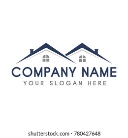 Real Estate logo design vector