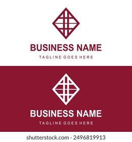 real estate logo and  diamond logo