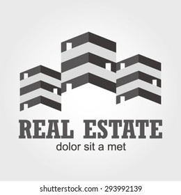 Real estate logo element innovative and creative inspiration for business company.