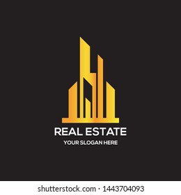 Real Estate Logo Stock Vector (Royalty Free) 1228462477
