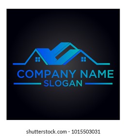 real estate logo graphic vector