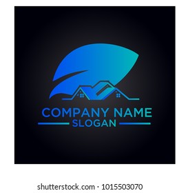 real estate logo graphic vector