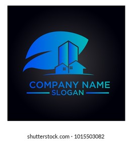 real estate logo graphic vector
