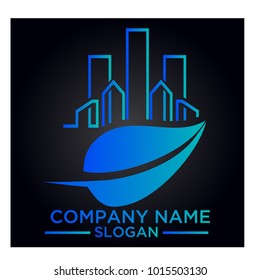 real estate logo graphic vector