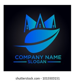 real estate logo graphic vector